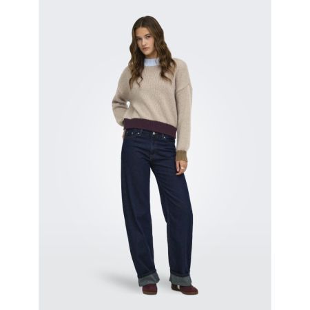 ONLOLINA LS CONTRAST HIGHNECK 193179011 Cashm