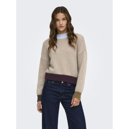 ONLOLINA LS CONTRAST HIGHNECK 193179011 Cashm