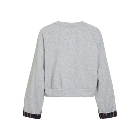 VIREON CHECKED FOLD UP SWEATSH 179091001 Light