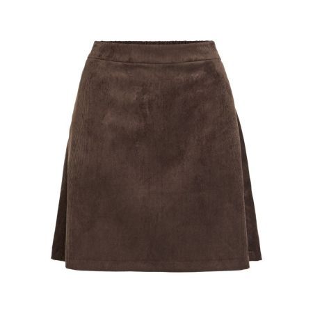 VICOURDIE HW SHORT SKIRT - NOO 196326 Coffee B