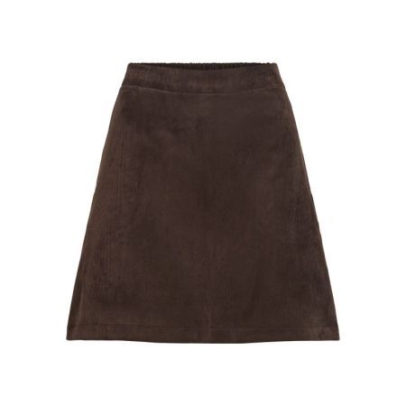 VICOURDIE HW SHORT SKIRT - NOO 196326 Coffee B