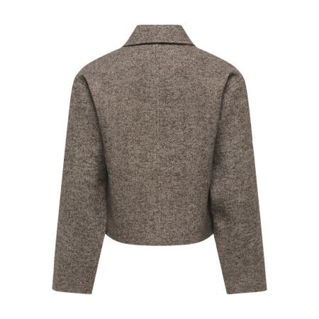 JDYVINGA HERRINGBONE JACKET OT 244915001 Choco