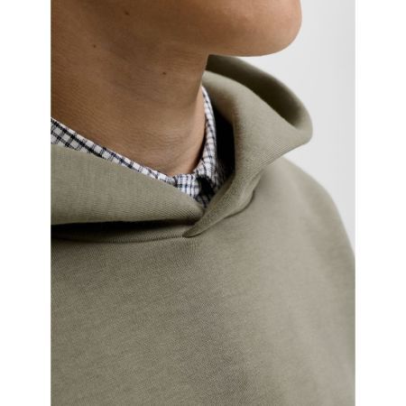JJEBARRON SWEAT HOOD NOOS JNR 176725 Vetiver