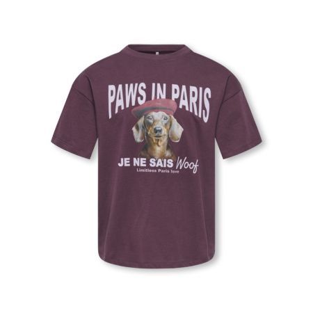KOGBILLY SS RELAX PRINT TEE JR 184723002 Fudge