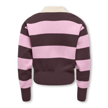 KOGALVI LIFE POLO LS O-NECK KN 184723002 Fudge