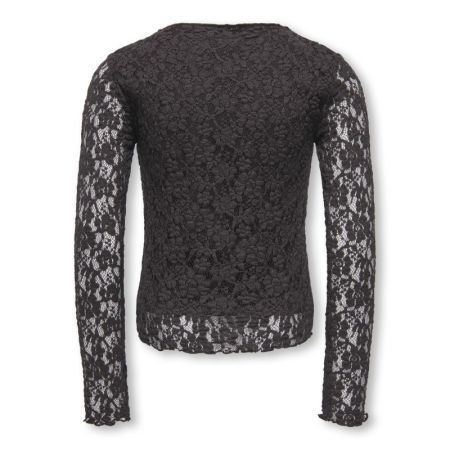 KOGLEIKA LS LACE TOP JRS NOOS 177943 Black Co