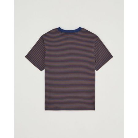 ICON EMBROIDERY SS Y CQK3 DARKDENIM/SEPIA