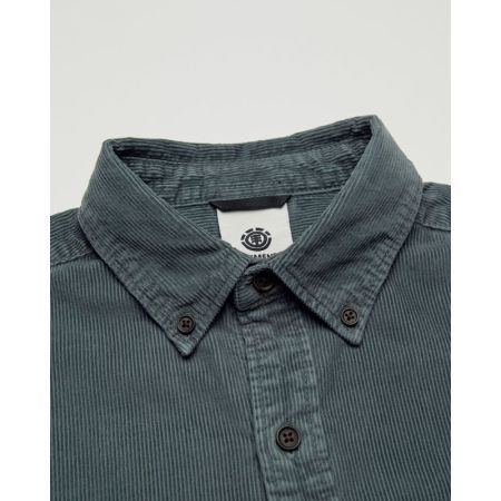 BUTTON DOWN REGULAR CORDUROY Y KRD0 DARK SLATE