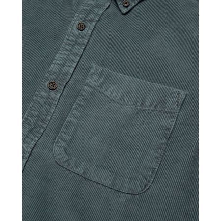 BUTTON DOWN REGULAR CORDUROY Y KRD0 DARK SLATE