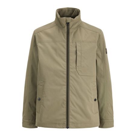 JJHARVEY CONTRAST JACKET JNR 176002 Dusky Gr