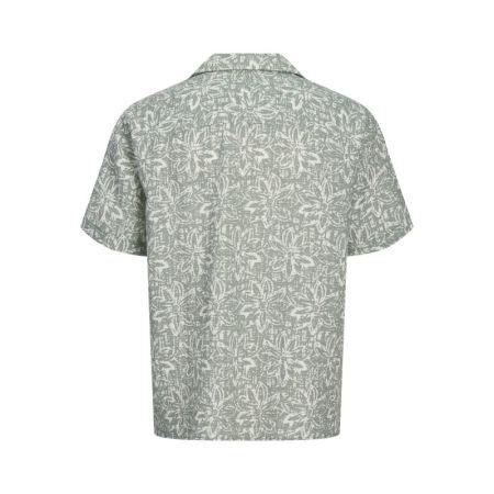 JJCOBA AOP RESORT SHIRT SS JNR 176695001 Slate