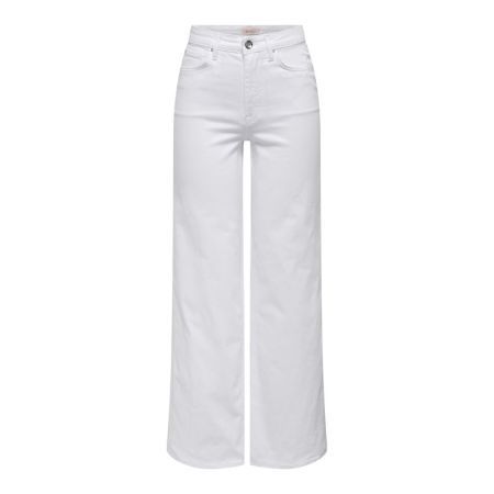 ONLMADISON BLUSH HW WIDE DNM C 177991 White
