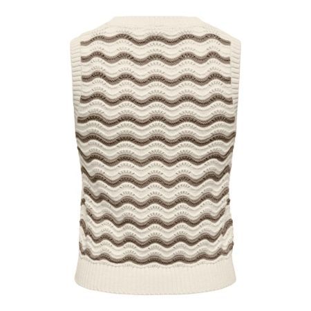 ONLASTRID SL WAVE O-NECK TOP C 180083003 Birch
