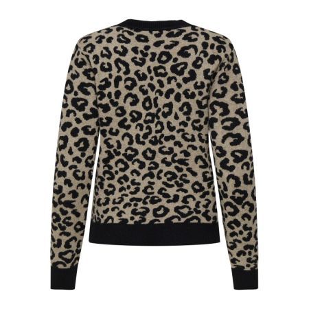 ONLLEO LS V-NECK CARDIGAN KNT BLACK
