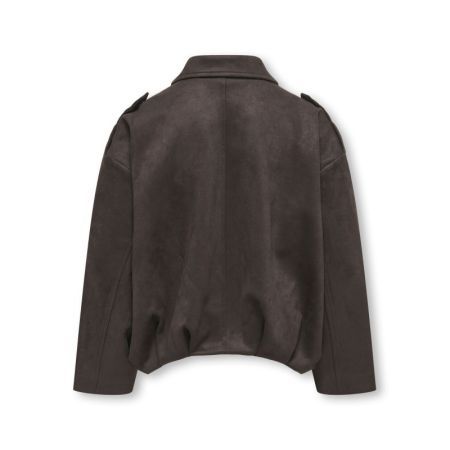 KOGNIA FAUX SUEDE BAT JACKET O 244915 Chocolat
