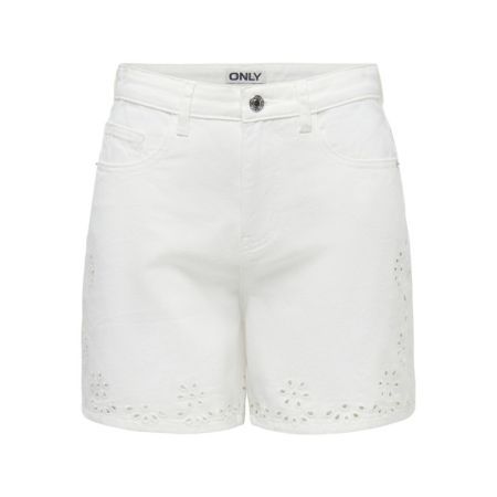 ONLPHINE BRO ANG DNM SHORTS MA 179707 White De